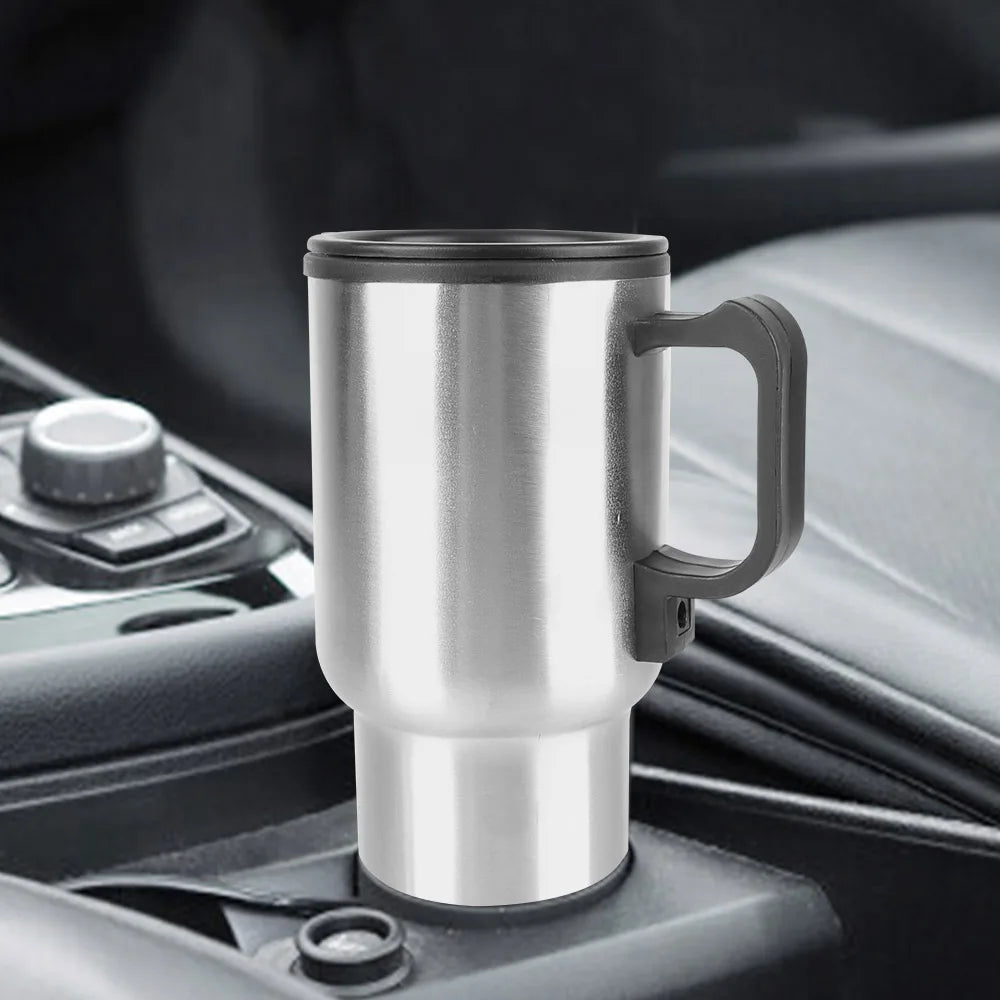 Electric Heating Car Kettle Stainless Steel Camping Travel Kettle 12V