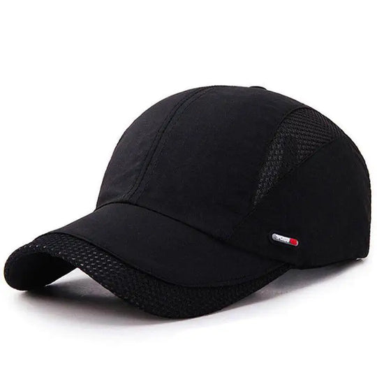 1pc Unisex Breathable Mesh Baseball Cap, Adjustable Quick-Dry Sports