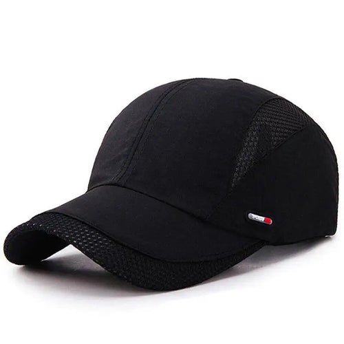 1pc Unisex Breathable Mesh Baseball Cap, Adjustable Quick-Dry Sports