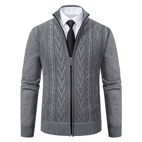 Man Knit Sweater Jacket Fleece Cardigan Amazon Men's Clothes Luxury