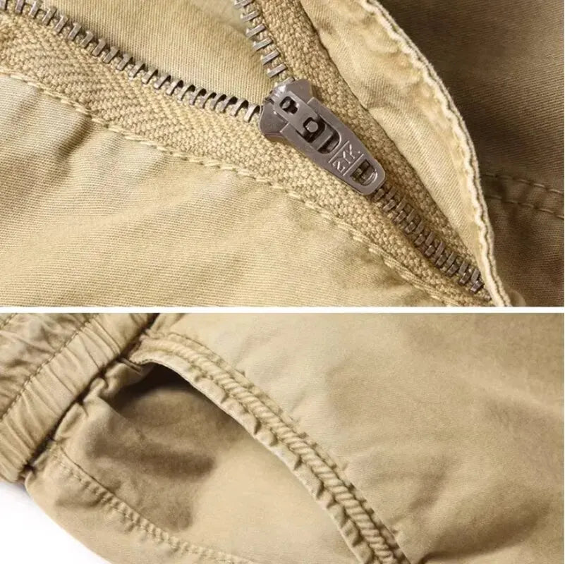 Cargo Pants Men Jogging Casual Pants Cotton Full Length Tactical