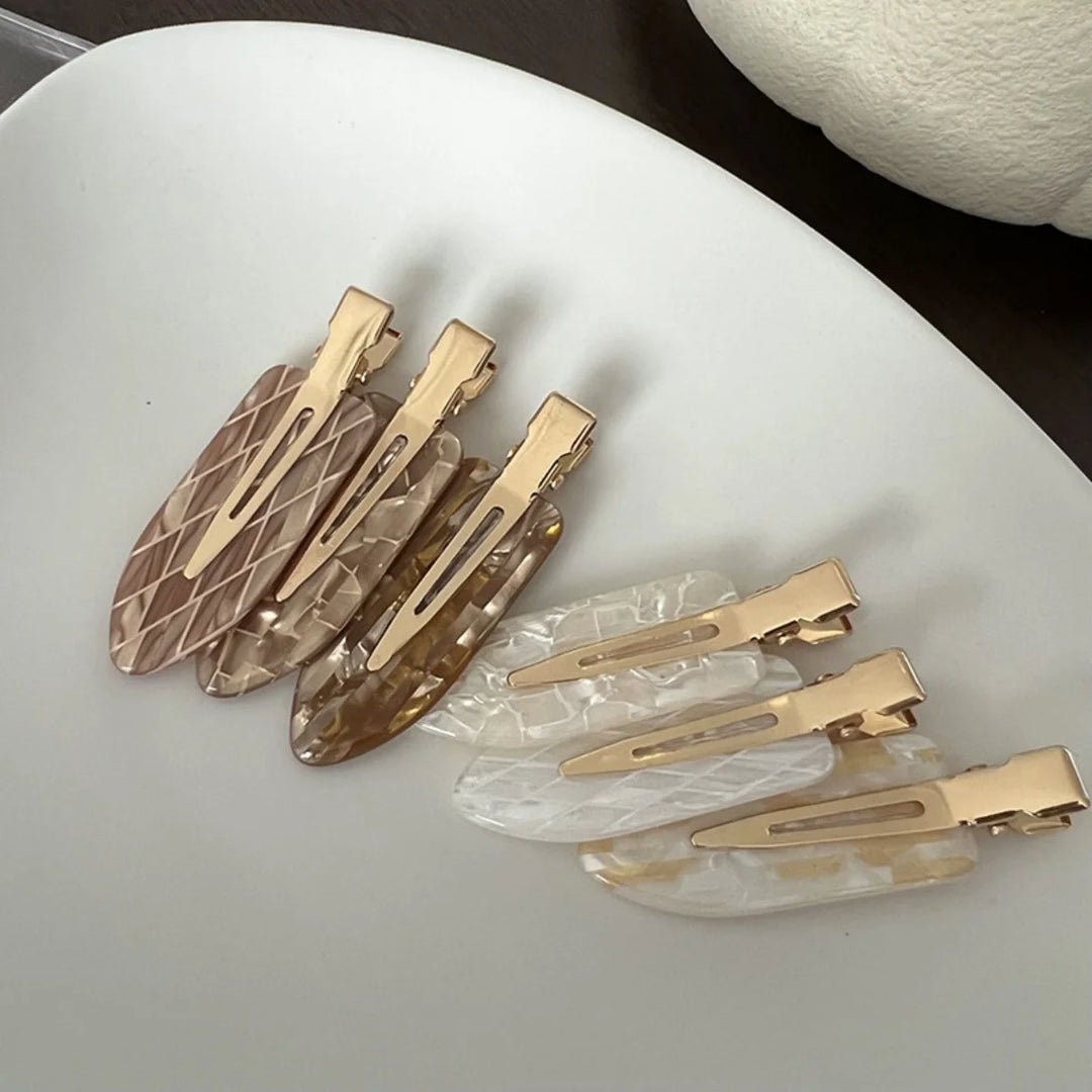 Korea acetic acid seamless hairpin side bangs broken hair one word