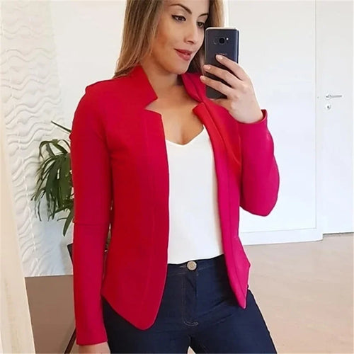 Women Thin Black Blazers Suit 2024 Female Spring Blazer Jackets Long
