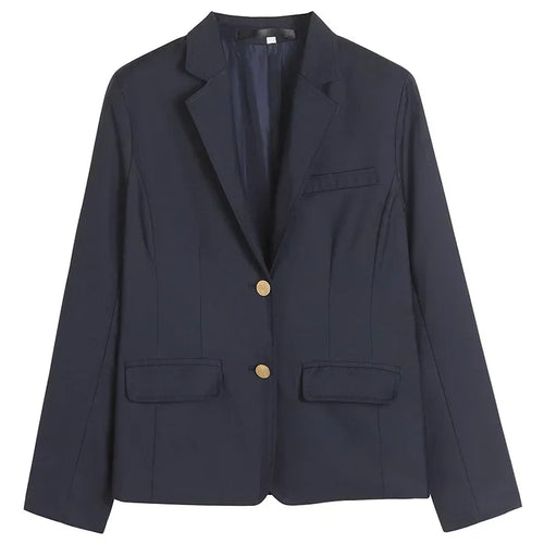Korean School Uniform Navy Blue Blazer Japanese High School Uniform