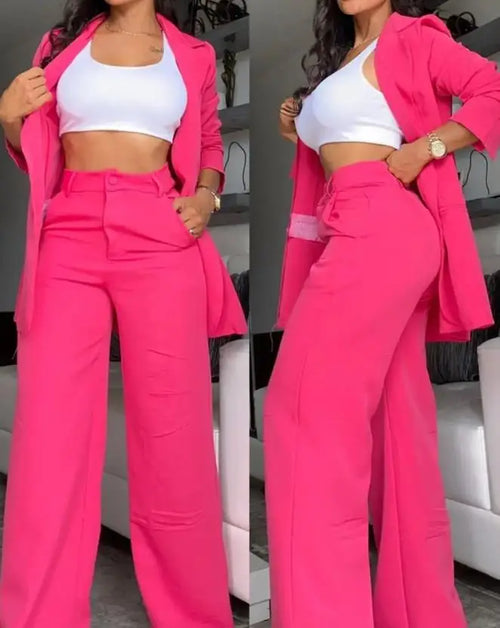 Women's Urban Suits 2024 Spring/Summer Latest Elegant Notched Collar