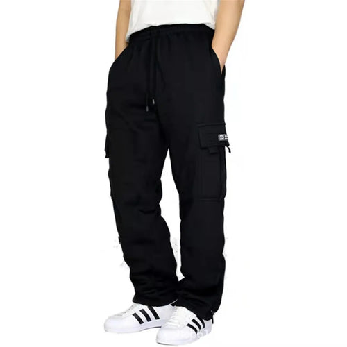 Autumn And Winter New Men Plus Thin Fleece Bunched Feet Tooling Casual