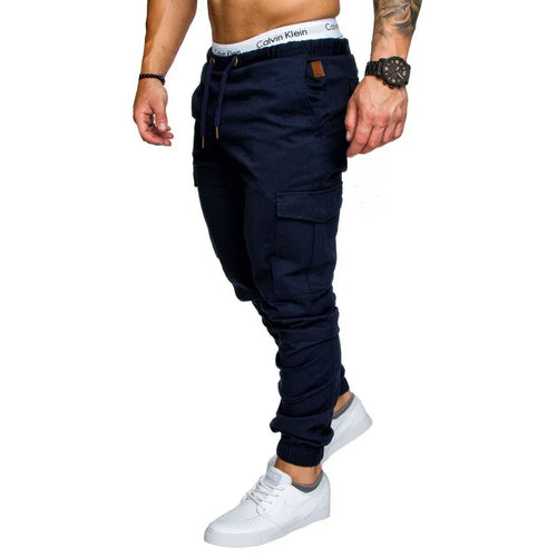 New Men's Cargo Pants Tooling Multi Pocket Trousers Woven Fabric