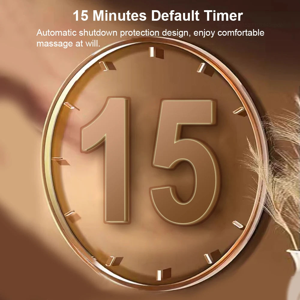 Gun Muscle Massager Gun Sixteen-head High Frequency Neck Shoulder Waist Massage Machine Professional Fascia Massage Gun