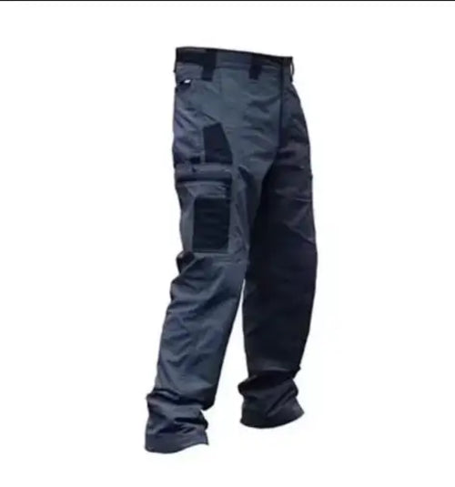 Wear Resistant Work Pant Man Multi-pocket Straight Cargo Trousers