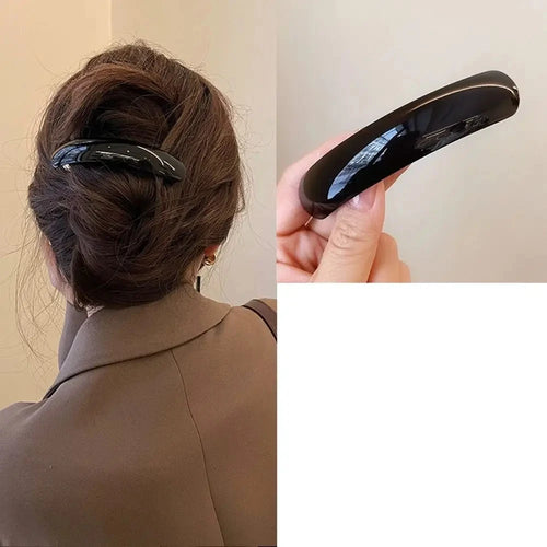 High Quality Chic Hair Clip Spring Clip for Girl French Large Hairpin