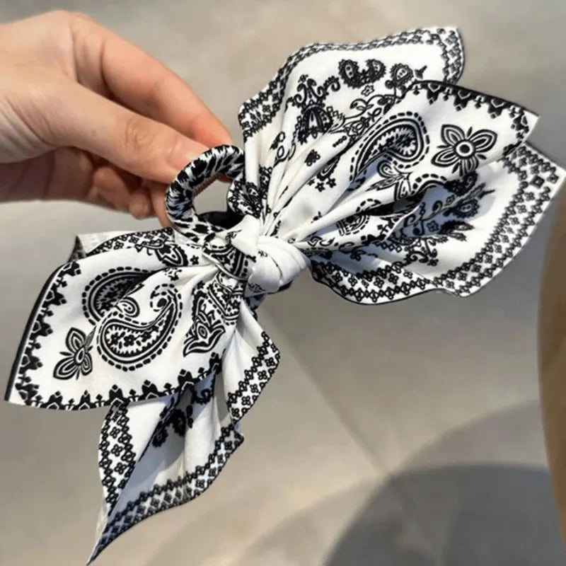 1pc new double-sided cashew flower love grabbing clip butterfly knot