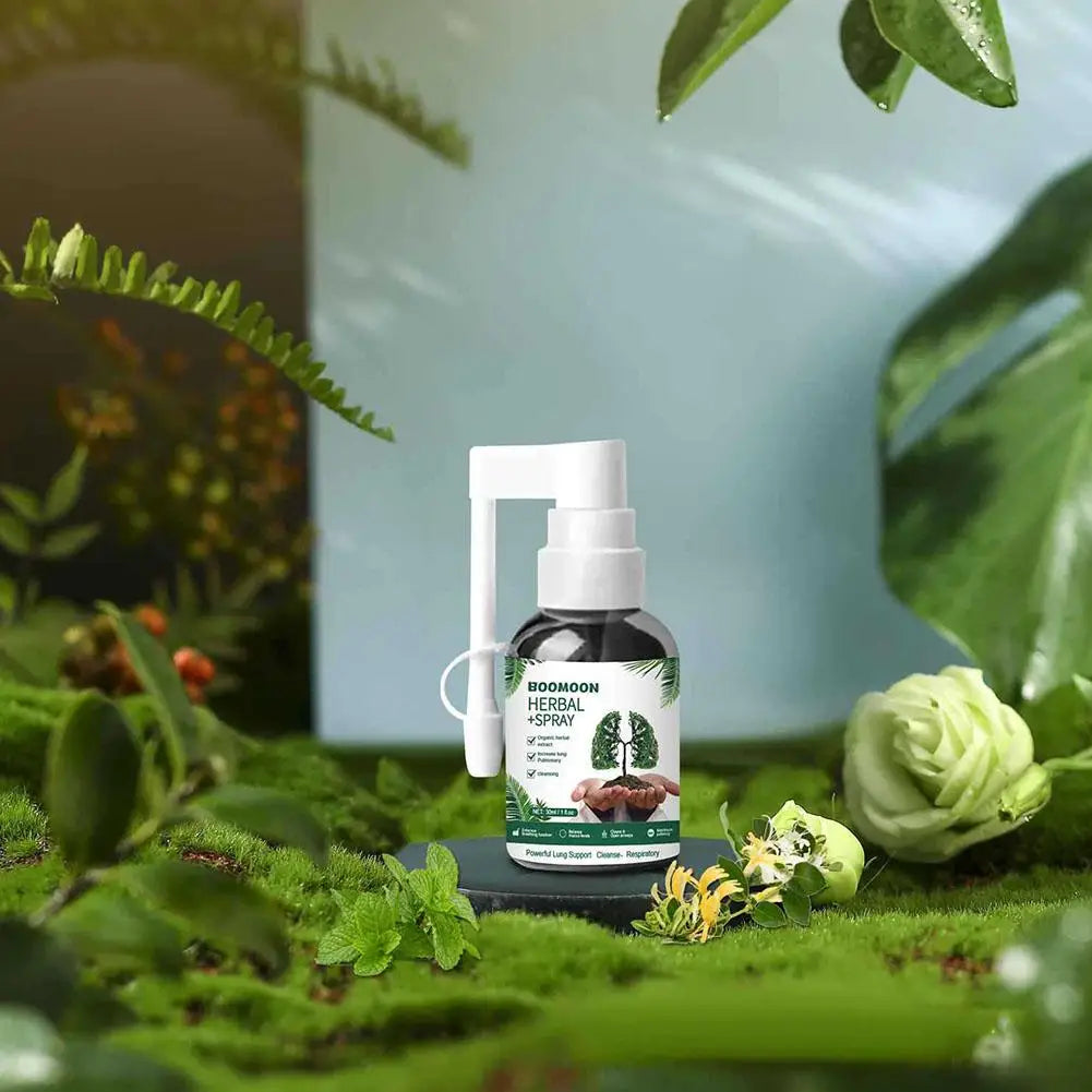 30ml Herbal Lung Cleanse Mist – Powerful Lung Support, & Lung – Cleanse Mist Care Herbal Health Spray Breathe Herbal Cleans T6G5
