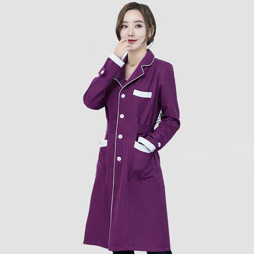 New Lab Coat High Quality Spa Uniforms Tattooist Work Clothing Scrubs