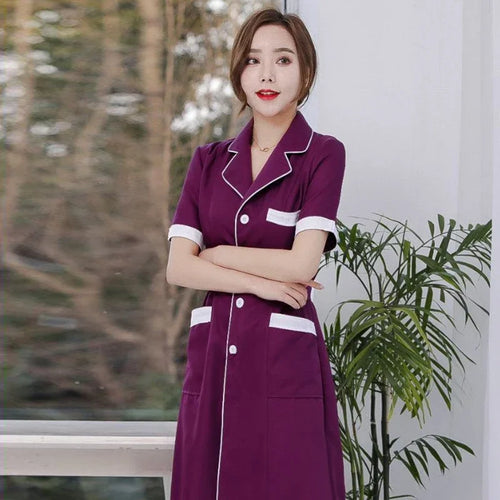 New Lab Coat High Quality Spa Uniforms Tattooist Work Clothing Scrubs