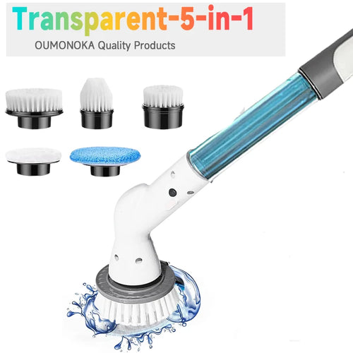 Household Cordless Spin Scrubber Kitchen Gadgets Hair Brushes Bathroom
