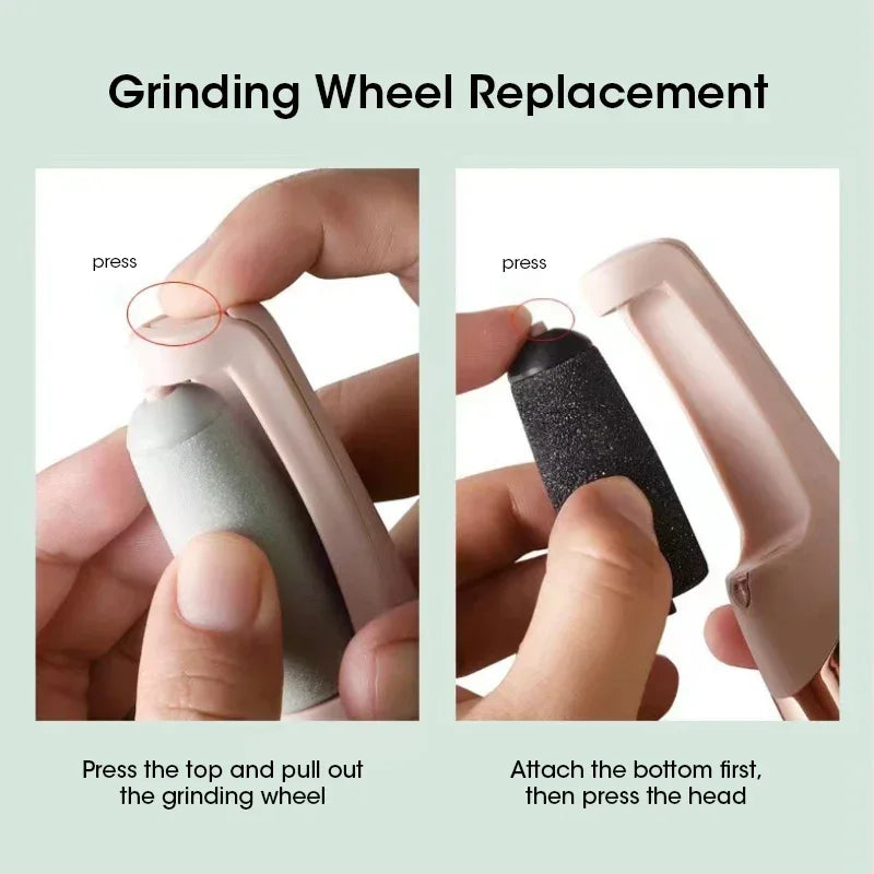 USB Electric Foot File Foot Pedicure Tools Grinder Dead Skin Callus