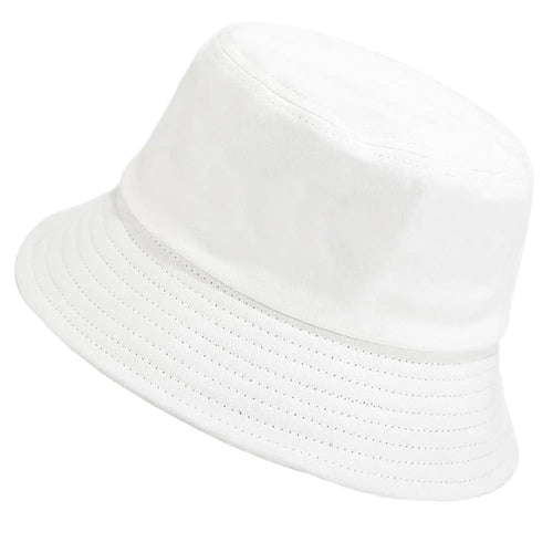 Reversible Blank Bucket Hat Summer Travel Beach Sun Hat for Women Men