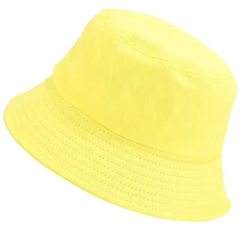Reversible Blank Bucket Hat Summer Travel Beach Sun Hat for Women Men