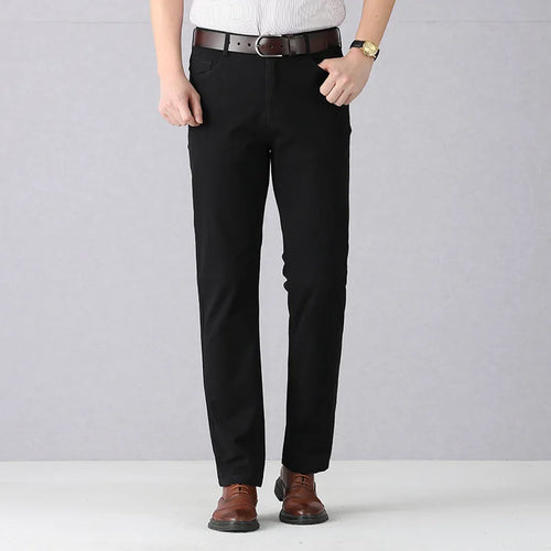 Dayton Olive Stretch Chinos:Mens Suit Pants Cotton Casual Stretch Male
