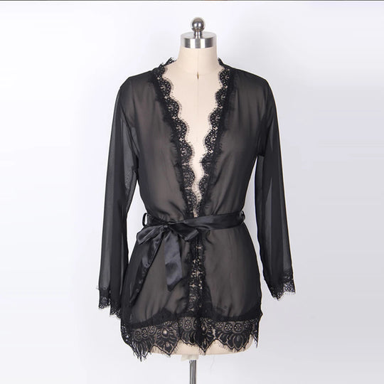 Erotic Pajamas Lace Lingerie Sexy Lingerie Woman Sex Clothes Babydoll