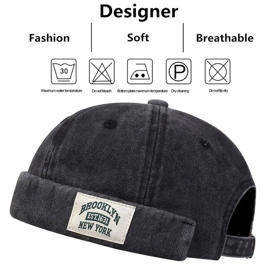 Men Women BROOKLYN New York Hat Autumn Fashion Beanies Caps Cotton