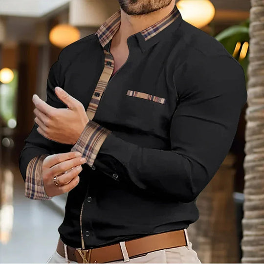 Fashion Men's Business Lapel Office Casual Outdoor Street Men's