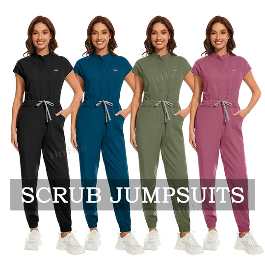 Wholesale Medical Apparel Scrub Uniform Women Short Sleeved Scrubs