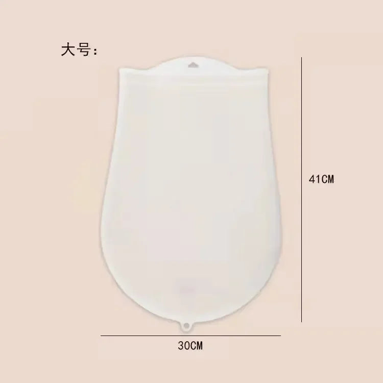 Food Grade Silicone Dough Kneading Bag Silicone Kneading Dough Bag Flour Mixer Bag Versatile Dough Mixer for Bread Pastry Pizza