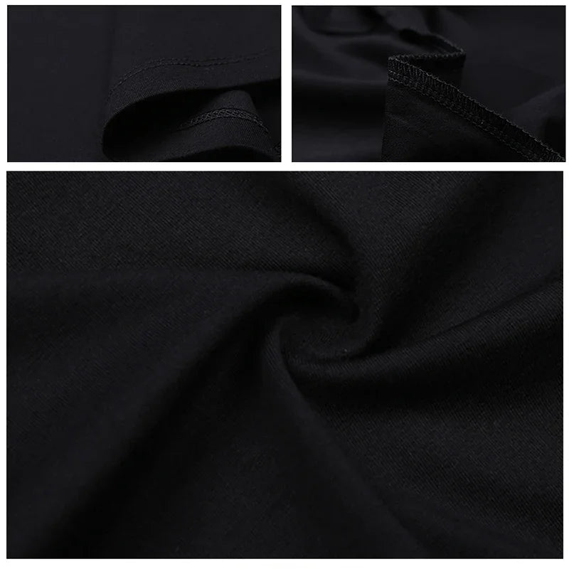 BROWON Spring Fashion Slim Fit T Shirt Men Cotton Tshirt Men Long