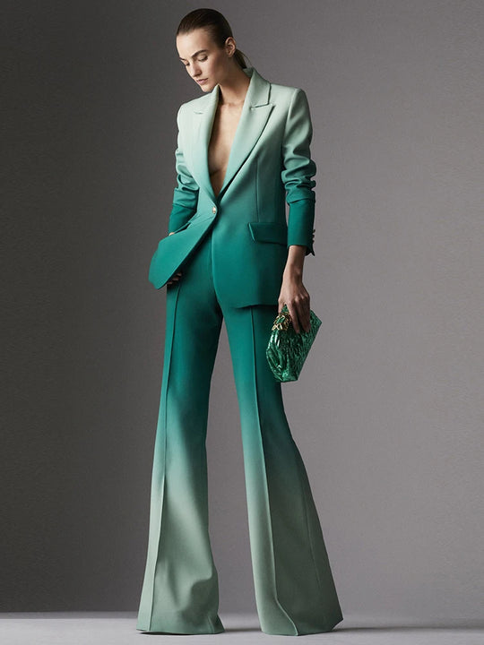 HIGH QUALITY Newest Fashion 2024 Designer Suit Set Women's Single