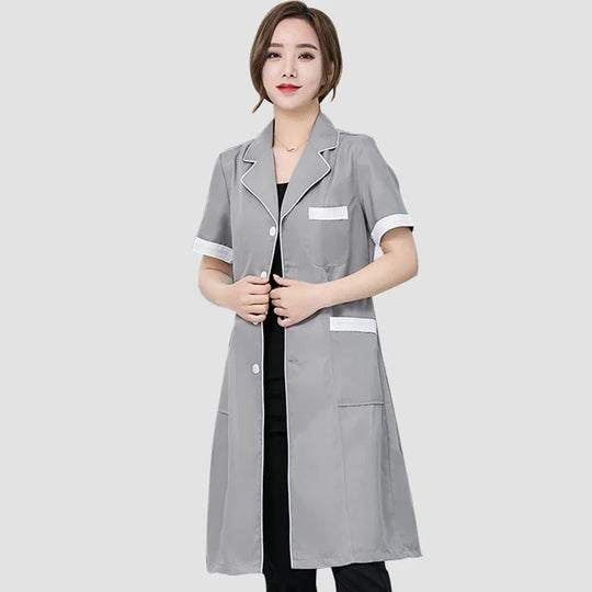 New Lab Coat High Quality Spa Uniforms Tattooist Work Clothing Scrubs