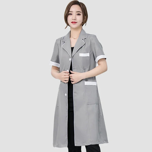 New Lab Coat High Quality Spa Uniforms Tattooist Work Clothing Scrubs
