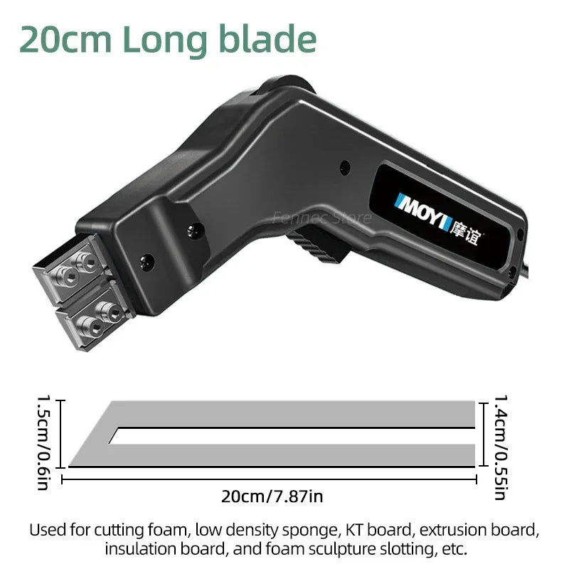 Electric Hot Knife Rope Cutter Fabric Cutting Tool Heat Cutter Heat Sealer forSponge Cloth Board Webbing Continuous Working
