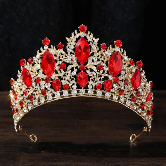 Luxury Waterdrop Crown Wedding Dr Headwear Baroque Alloy Bridal Crown Hair Accory for Women Fre out New Faion Jewelry
