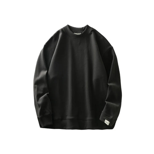 DUKEEN Fleece Half-Turtleneck Dralon Sweatshirts for Men Autumn and