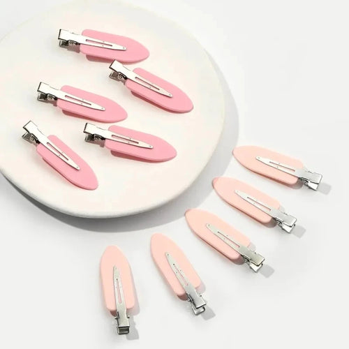10pcs/set Women Hair Clips Side Bangs Fix FringeBarrette Makeup Tools