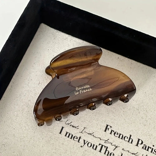 Elegant Acetate Hair Claw Medium Size Sweet Hair Clip Shark Clip Women