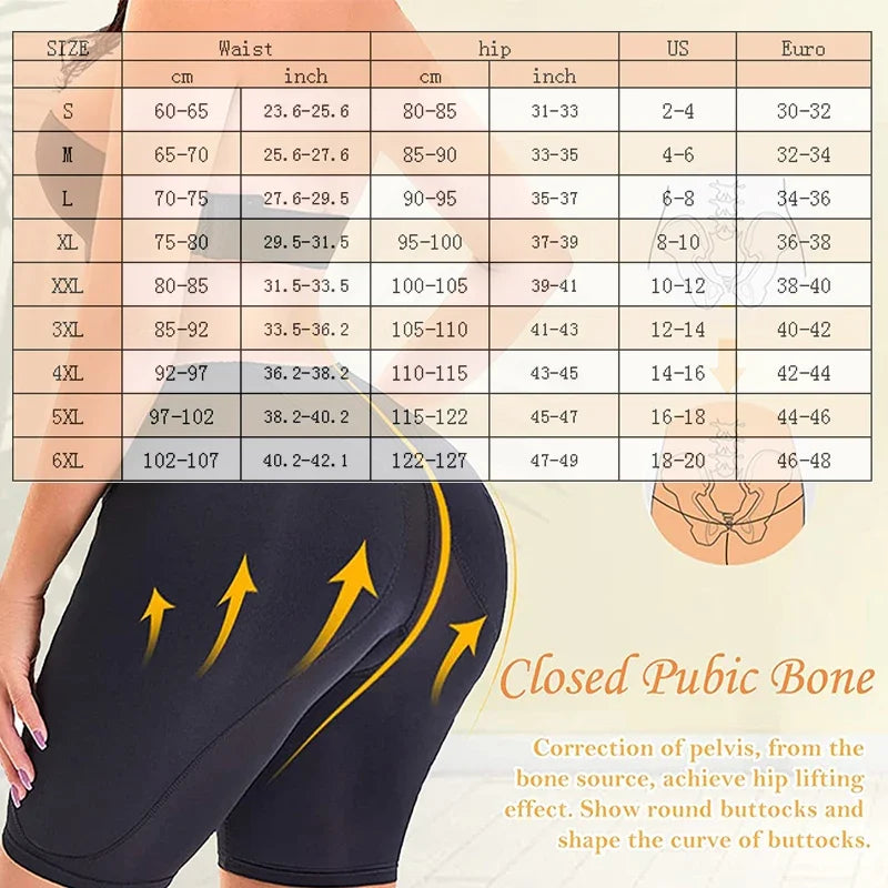 Bum Enhancer Hip Butt Lifter Cushion Padded Panties Women
