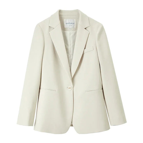 SENTUBILA Blazer Women 2024 Spring Autumn Elegant Fashion Office Lady