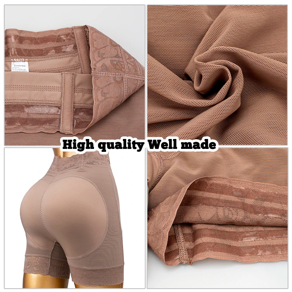 High Waist Panties Colombian Corset Shaper Buttock Lifter Shapewear