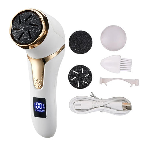 Electric Pedicure Tools Foot Care File Leg Heels Remove Hard Cracked