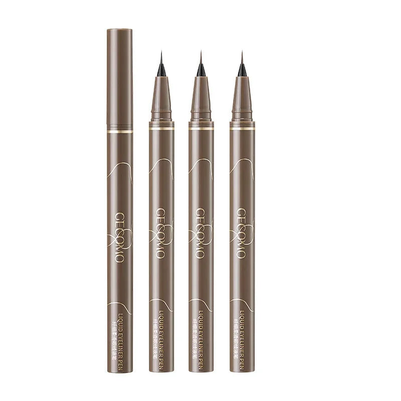 Ultra Thin Black Brown Lower Eyelash Eyeliner Pen Waterproof Lasting