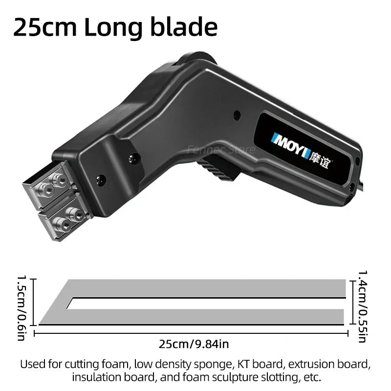 Electric Hot Knife Rope Cutter Fabric Cutting Tool Heat Cutter Heat Sealer forSponge Cloth Board Webbing Continuous Working