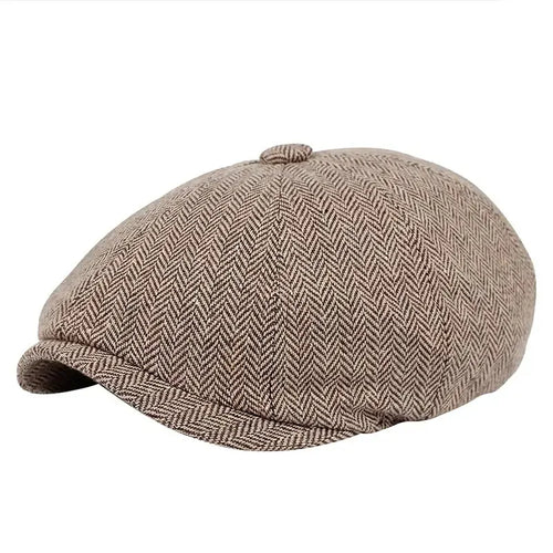 Retro Newsboy Caps Men British Painters Hats Autumn Winter Berets