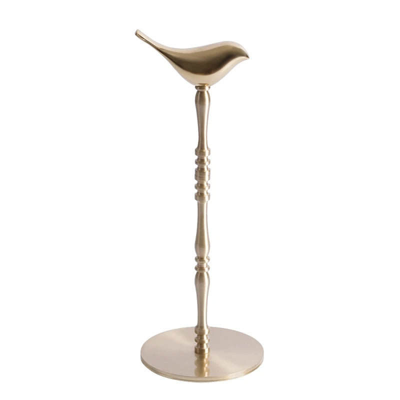 Light luxury brass paper towel holder simple kitchen roll Nordic