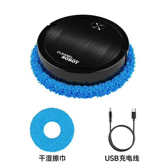 Electric Floor Mopping Robots Silent Floor Scrubber Cleaning Experts Wet and Dry Smart Home Floor Sweeping Automatic Clean Robot