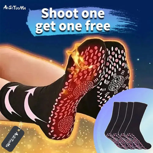 Self-Heating Magnetic Massage Socks