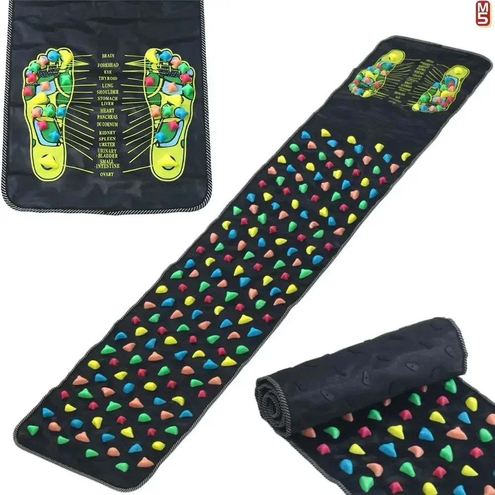 Fingerpressure Board Foot Foot Massage Pad Health Walk Foot Pressure Board Foot Massage Pad Imitation Goose Soft Stone Road