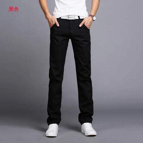 8 Color Classic Casual Men Pants Spring Autumn New Business Fashion