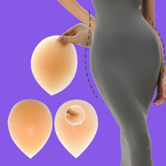 Silicone Hip Sticker False Hip Width Pad Non-marking Hip Simulation